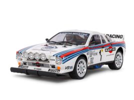 タミヤ　1/10RC ランチア 037 ラリー（TA02-Sシャーシ）　58654