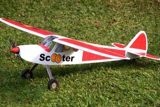 VQ MODELS Scooter-M 46 size EP-GP Red version スクーター 両用機