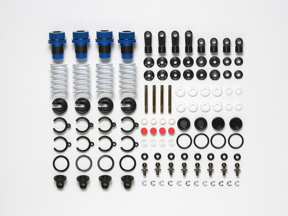 タミヤ　TRF ショートダンパー （ハードブラックコート） 4本　42273