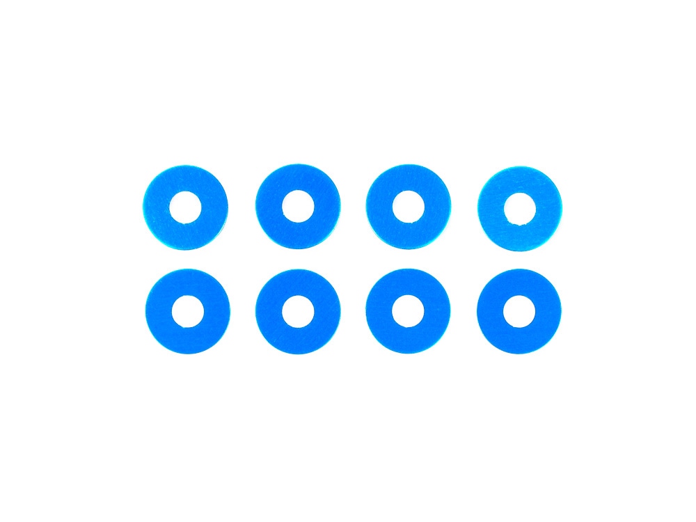 タミヤ　OP.646 ホイールスペーサーセット （ブルー）　53646