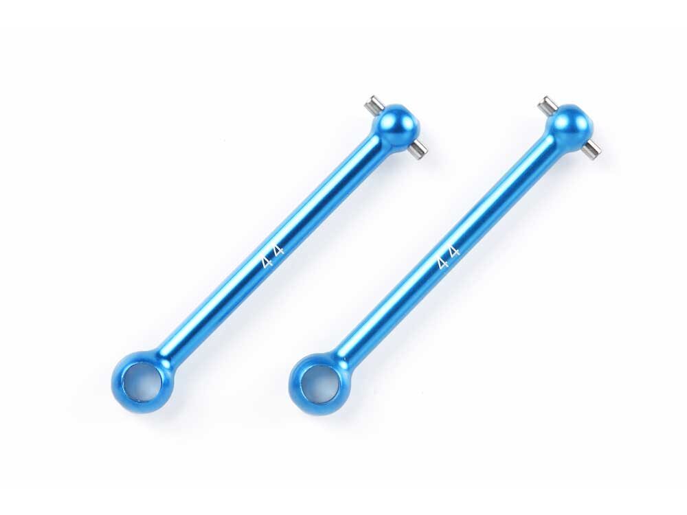 タミヤ OP.1077 44mm軽量リヤスイングシャフト (ブルー) 54077
