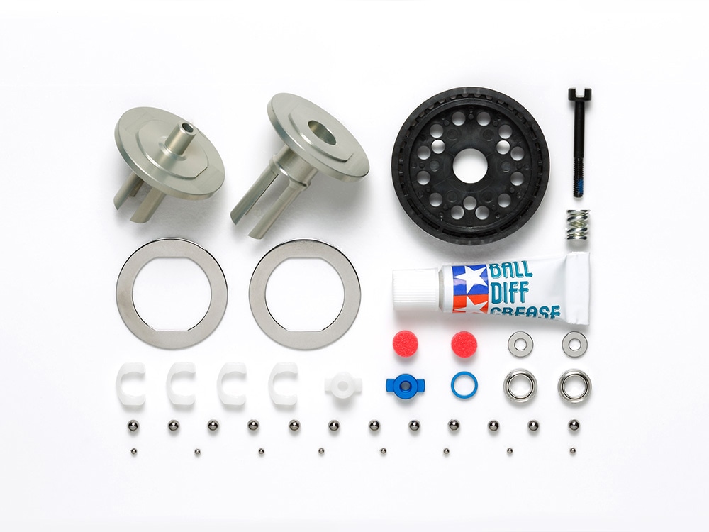 タミヤ　OP.1689 TA07 アルミボールデフ（37T）セット　54689