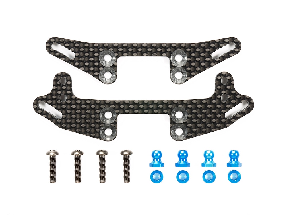 タミヤ　OP.1746 TA07カーボンダンパーステーセット（TRF-SSBB用）　54746