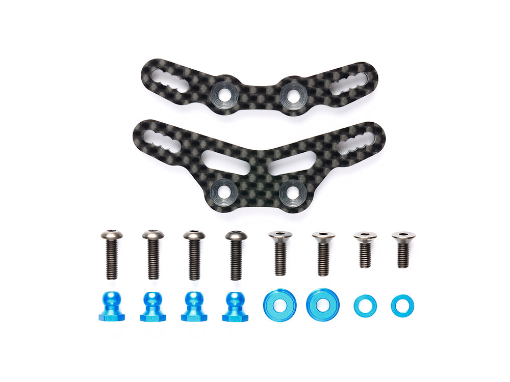 タミヤ　OP.1790 M-07 CONCEPT LHカーボンダンパーステー（TRFショートダンパー）　54790