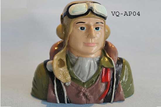 VQ MODELS パイロット人形（Hawker Hurricane / Curtiss P-40 - 60 size） VQ-AP04