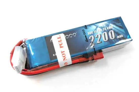 Gens ace 2200mAh 11.1V 30C 3S1P Lipoバッテリー Deans plug