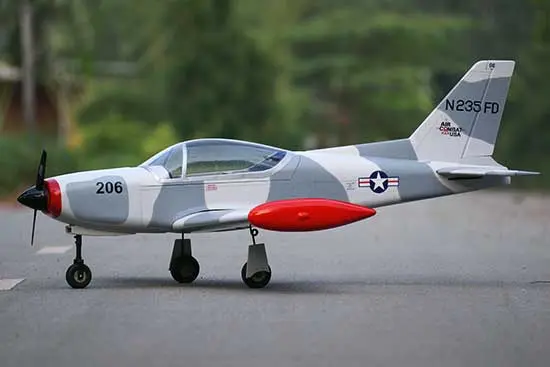 VQ MODELS Siai Marchetti SF 260 - 60 size EP-GP USAF version マルケッティ 両用機
