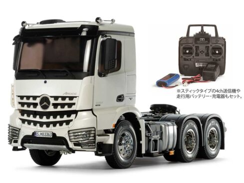 タミヤ　1/14RC メルセデス・ベンツ アロクス 3363 6x4 フルオペレーション　56351