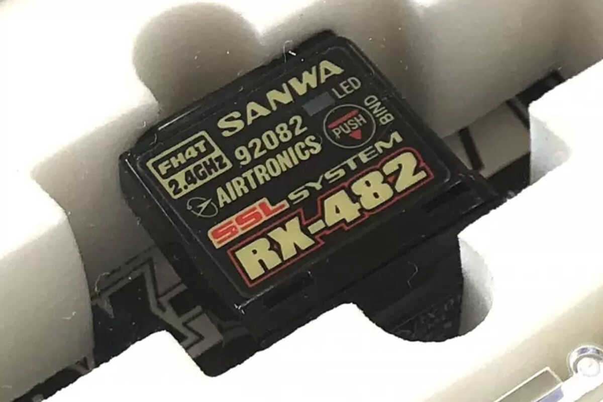 サンワ RX-482 2.4GHz FHSS4 受信機 107A41254A | 福山ラジコン ...
