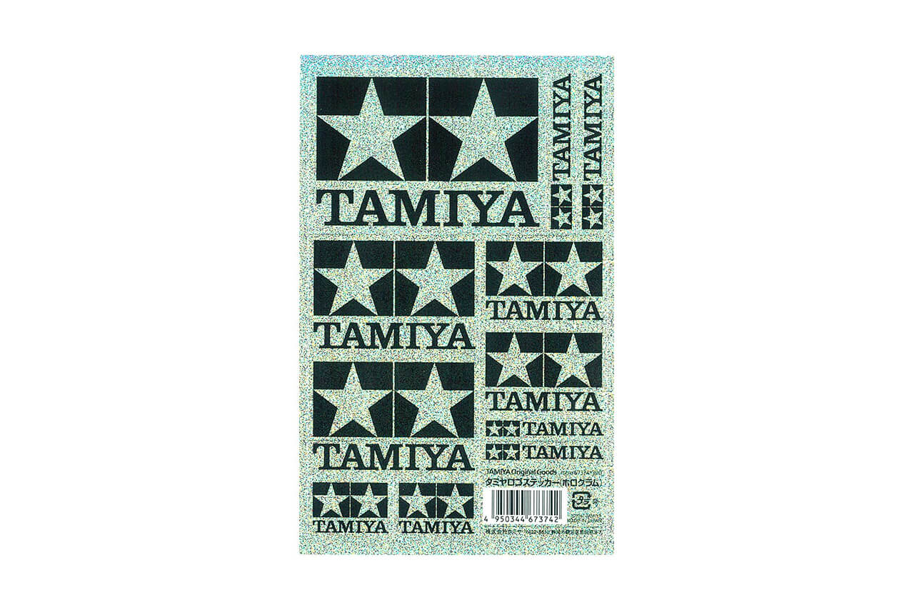 タミヤ　ロゴステッカー（ホログラム） 67374