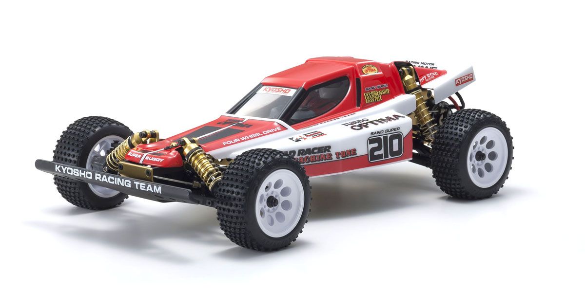 【超激安人気】希少 走行少ない 蔵出し 京商 RCオフロードレーサー 1/8バギー バーンズ4WD OS MAX 21VF-BR KO EX-9 付き 京商