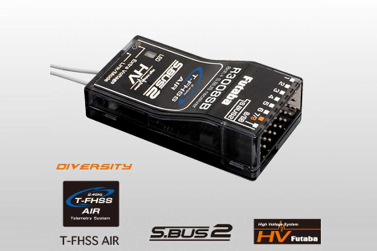 フタバ　　R3008SB　2.4GHZ T-FHSS AIR　フタバ　空物用受信機 ＜026416＞