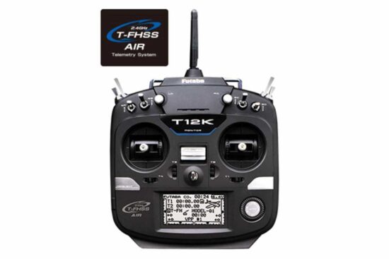 フタバ　12K(12ch 2.4GHz T-FHSS AIRモデル) ヘリ用 T/Rセット(R3008SB付）　T12KHT12KH＜030512＞