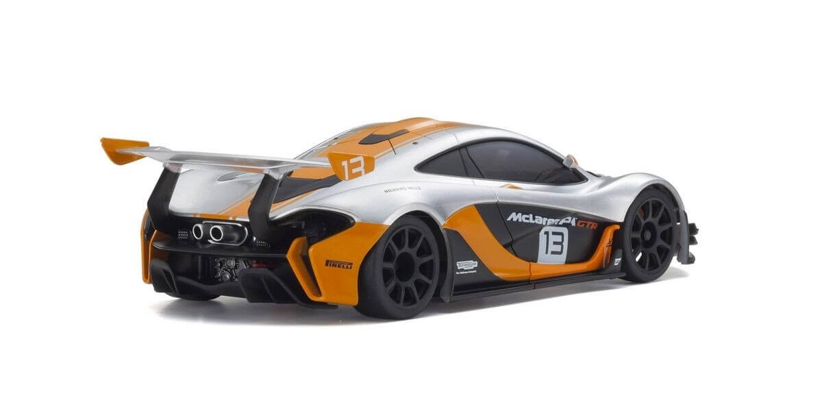 ミニッツRWDシリーズ McLaren P1 GTR シルバー／オレンジ レディセット