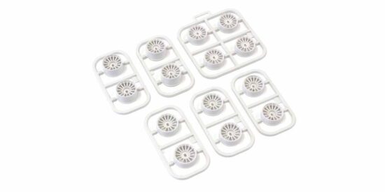 京商　マルチオフセットホイールセット(ホワイト/ミニッツAWD/14pcs.) MDH100WB