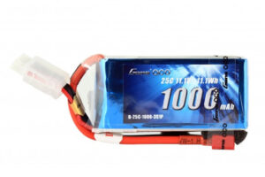 Gens ace 1000mAh 11.1V 25C 2S1P Lipoバッテリー Deans plug