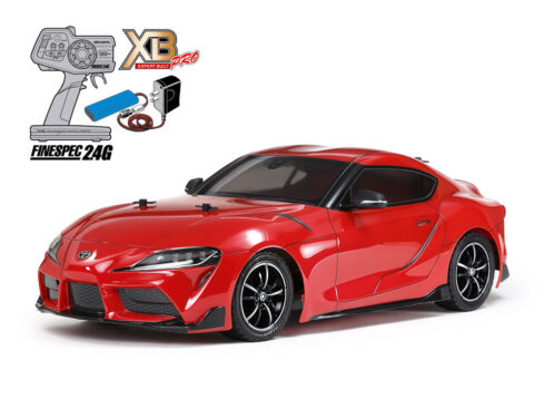 タミヤ　1/10RC XB トヨタ GR スープラ (TT-02シャーシ) レッド　57916