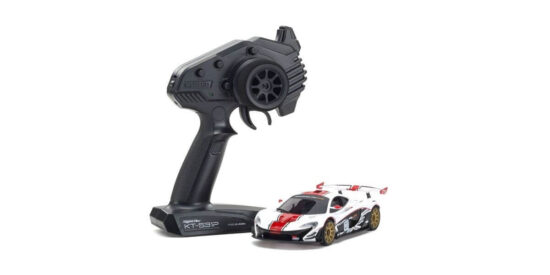 京商　ミニッツRWDシリーズ レディセット McLaren P1™ GTR ホワイト/レッド 32324WR
