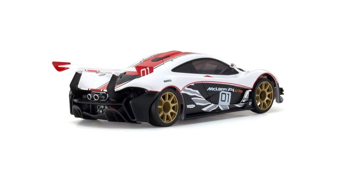 京商　ミニッツRWDシリーズ レディセット McLaren P1™ GTR ホワイト/レッド 32324WR