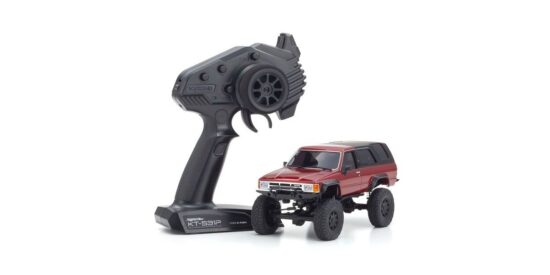 京商 電動 クローリングカー ミニッツ4×4シリーズ レディセット トヨタ 4ランナー(ハイラックスサーフ) メタリックレッド 32522MR