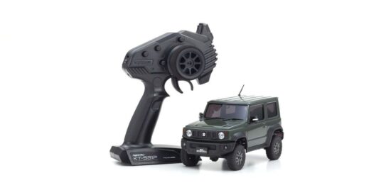 京商 電動 クローリングカー ミニッツ4×4シリーズ レディセット スズキ ジムニーシエラ ジャングルグリーン 32523GR