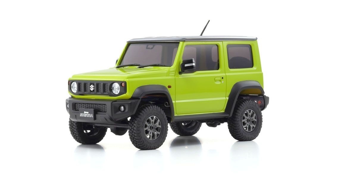 京商 電動 クローリングカー ミニッツ4×4シリーズ レディセット スズキ ジムニーシエラ キネティックイエロー 32523Y