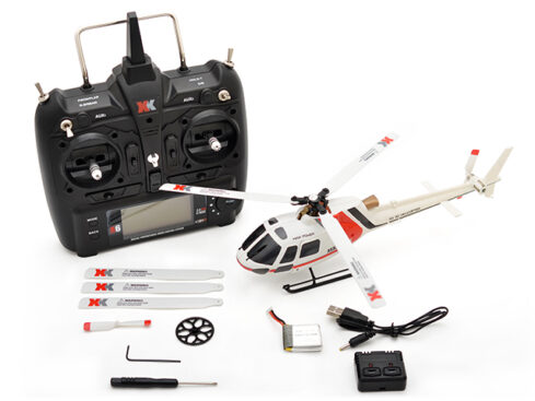 【空物100g未満】ハイテック　AS350 K123 [6CH ブラシレスモーター 3D6Gシステムヘリコプター ]