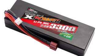 ハイテック　XPOWER [エックスパワー] Li-Po 7.4V 3300mAh 35C（for Car）　XP90169