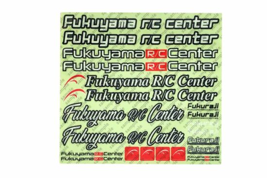 福山ラジコンセンター　オリジナルステッカー　STC-FRC