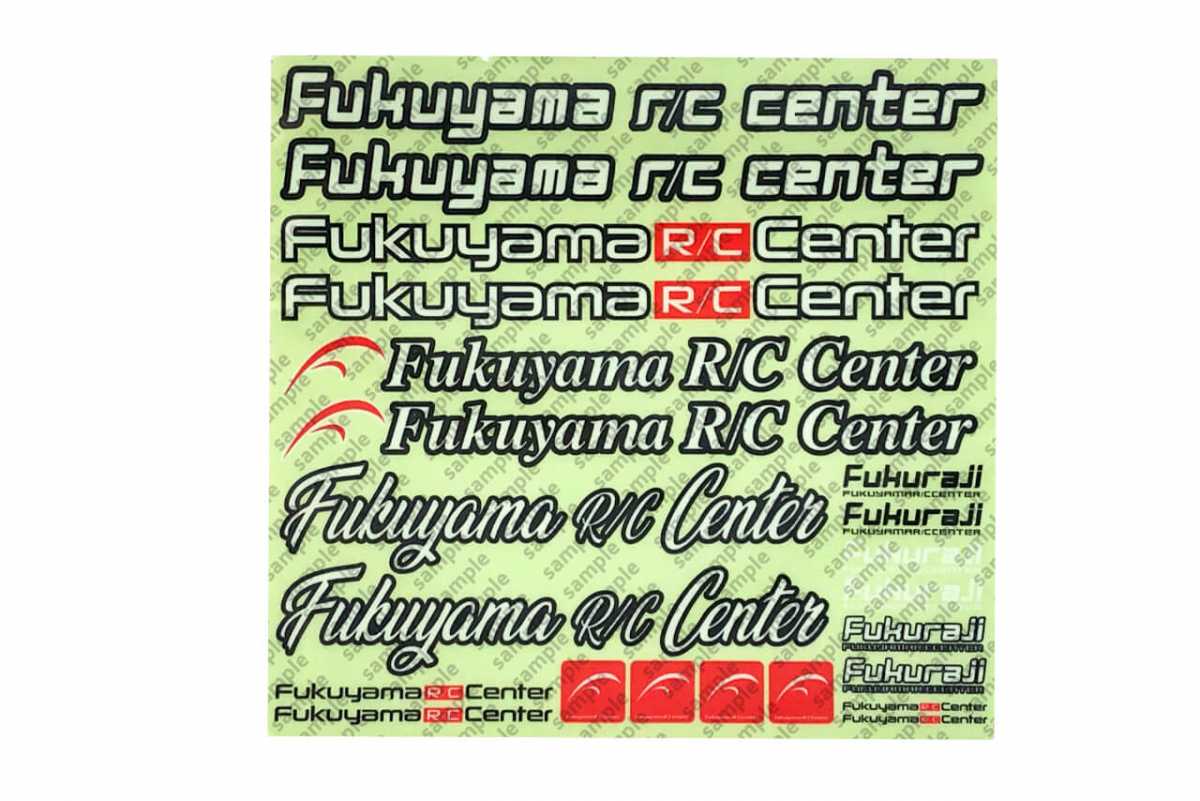 福山ラジコンセンター オリジナルステッカー STC-FRC | 福山ラジコン