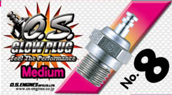 O.S.ENGINE グロープラグ　ノーマルシリーズプラグ　No.8　71608001