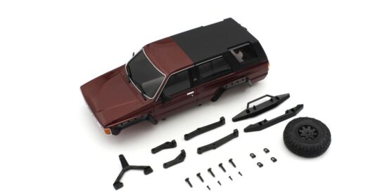 京商　MX-01 トヨタ 4ランナー ボディセット メタリックレッド MXB02MR