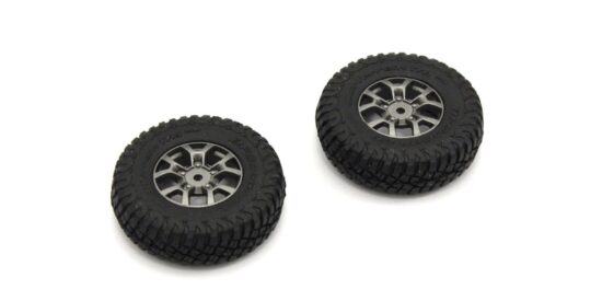 京商　接着済みタイヤ･ホイール ウエイト付2個セット スズキジムニー MXTH002HW