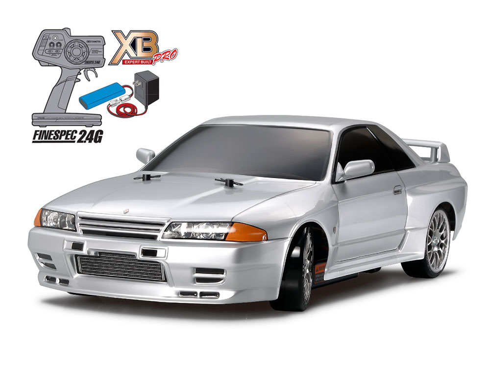 タミヤ 1/10RC XB スカイラインGT-R (R32) (TT-01D) ドリフト