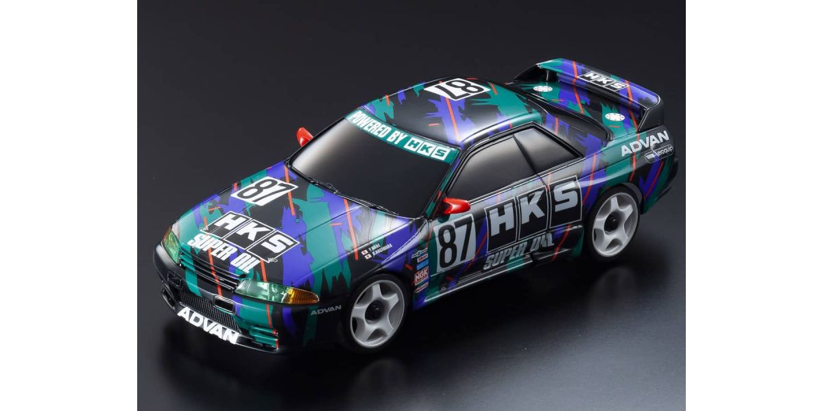 京商　ミニッツAWD HKS スカイライン (R32 GT-R) 1993 #87 32618HK
