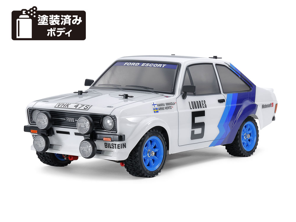 タミヤ 1/10RC フォード エスコート Mk.II ラリー (MF-01Xシャーシ 