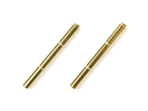 タミヤ　OP.1355 RM-01 3x31mm チタンコートキングピン （2本）
　54355