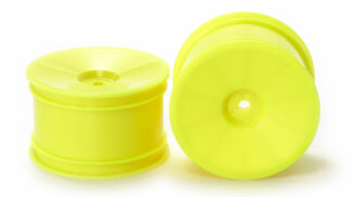 タミヤ　OP.1749 バギー リヤ･ディッシュホイール (六角ハブ) イエロー　54749