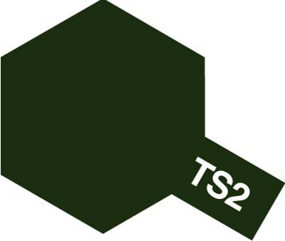 タミヤ　TS-2 ダークグリーン　85002