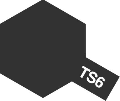 タミヤ　TS-6 マットブラック　85006