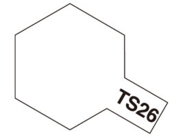 タミヤ　TS-26 ピュアーホワイト　85026