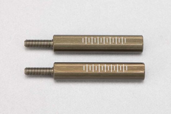 ヨコモ　フロントロアAアーム用 アルミ製 30mm ロッドエンドアダプター　D-156-30AA