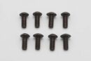 ヨコモ　M2.5x6mm ボタンヘッド ソケットスクリュー 8本入　ZC-BH256