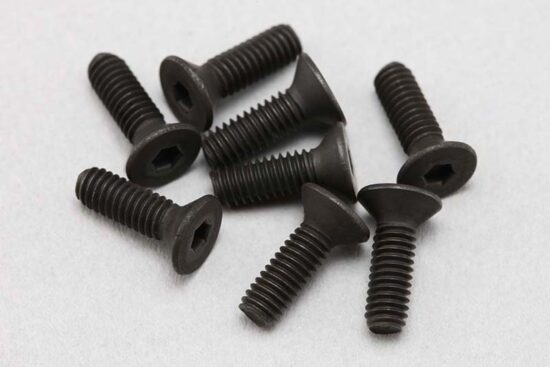 ヨコモ　M2.5x8mm 皿ソケットスクリュー 8本入　ZC-F258A