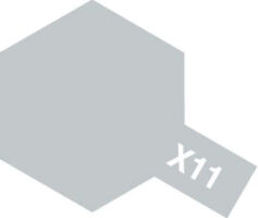 タミヤ　タミヤカラーアクリルミニ X-11 クロームシルバー　81511