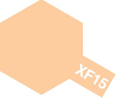 タミヤ　タミヤカラーアクリルミニ  XF-15 フラットフレッシュ　81715