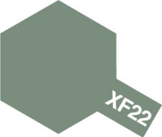 タミヤ　タミヤカラーアクリルミニ  XF-22 RLM グレイ　81722