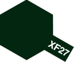 タミヤ　タミヤカラーアクリルミニ XF-27 ブラックグリーン　81727