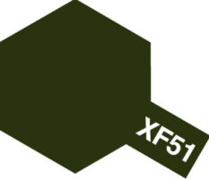 タミヤ　タミヤカラーアクリルミニ XF-51 カーキドラブ　81751
