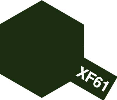 タミヤ　タミヤカラーアクリルミニ  XF-61 ダークグリーン　81761